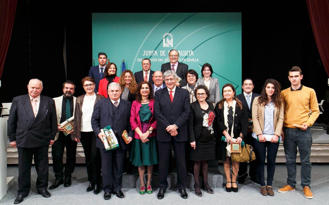 Entrega del premio «Banderas de Andalucía»