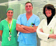 Dos donaciones en el Hospital de Valme permiten varios trasplantes