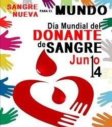 14 DE JUNIO DIA MUNDIAL DEL DONANTE DE SANGRE