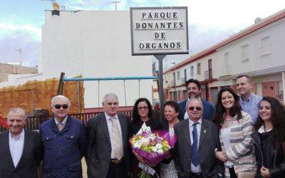 Paradas rotula el Parque Donantes de Órganos