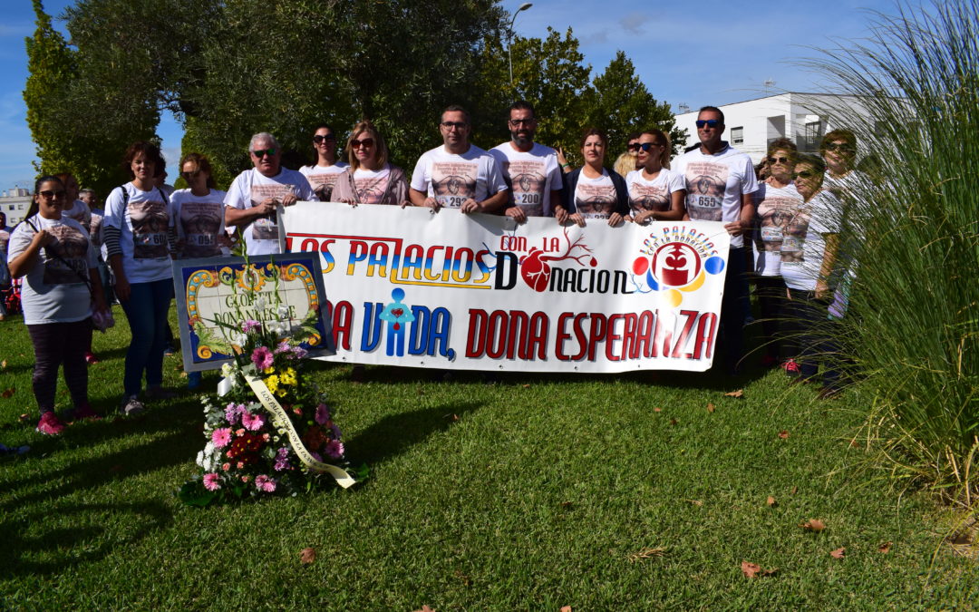 Los Palacios celebra la 3ª Marcha por la Donación