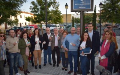 La Puebla de Cazalla rotula Plaza Donantes de Sangre y Órganos