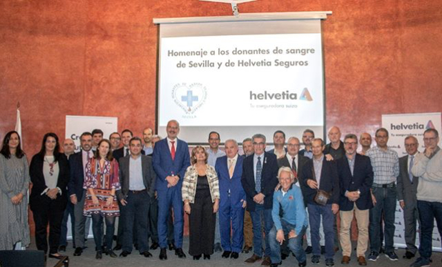 Helvetia Seguros reconoce a grandes donantes