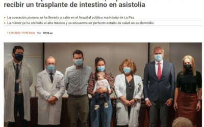 Hito científico en La Paz: salvan a una niña de 13 meses con el primer trasplante de intestino en asistolia del mundo.
