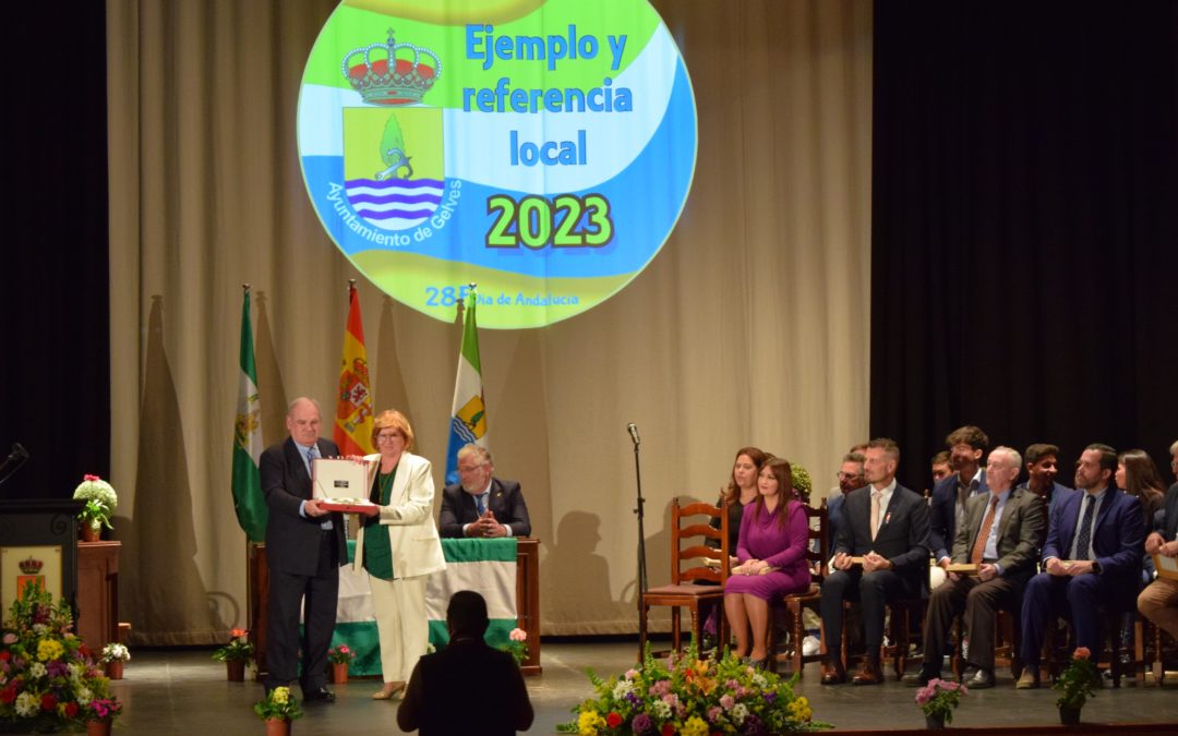 Gelves nos entrega la Bandera de Andalucía