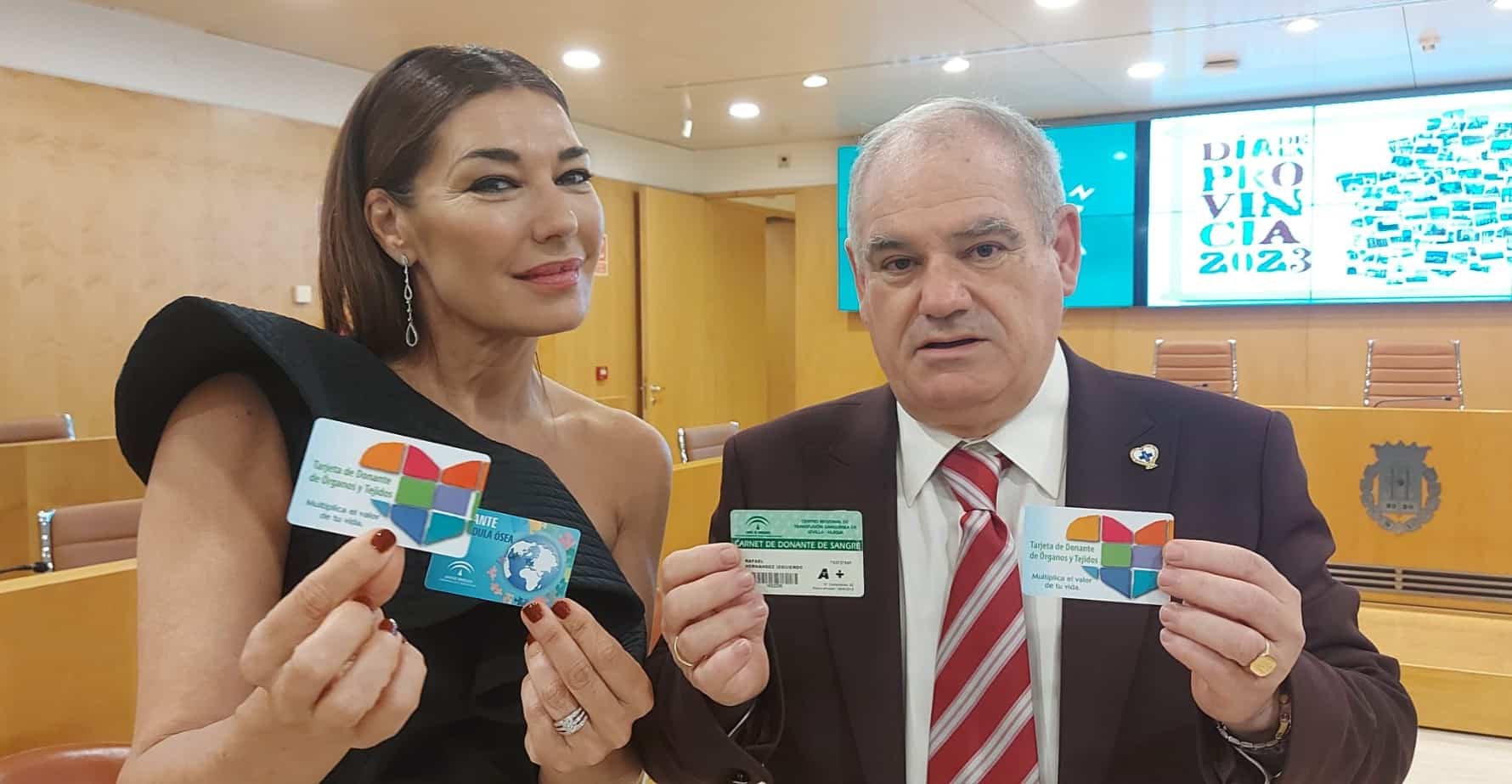 Raquel Revuelta apoya la donación altruista. Asociación de Donantes