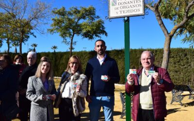 Casariche inaugura el Parque Donantes de Órganos y Tejidos