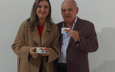 Maria Márquez Romero con la Asociación